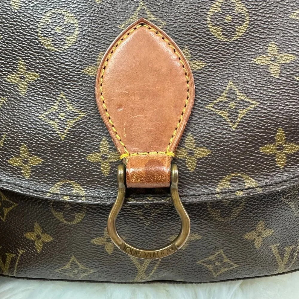 ❌SOLD❌Authentic Louis Vuitton Monogram Saint Cloud GM Crossbody Shoulder Bag - Picture 11 of 16